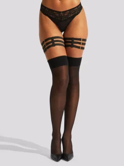 Adjustable Leg Harness - Black