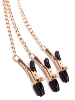 Adjustable Nipple & Clit Clamp Chain