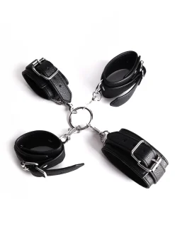 Adjustable PU Hogtie Bondage Restraints