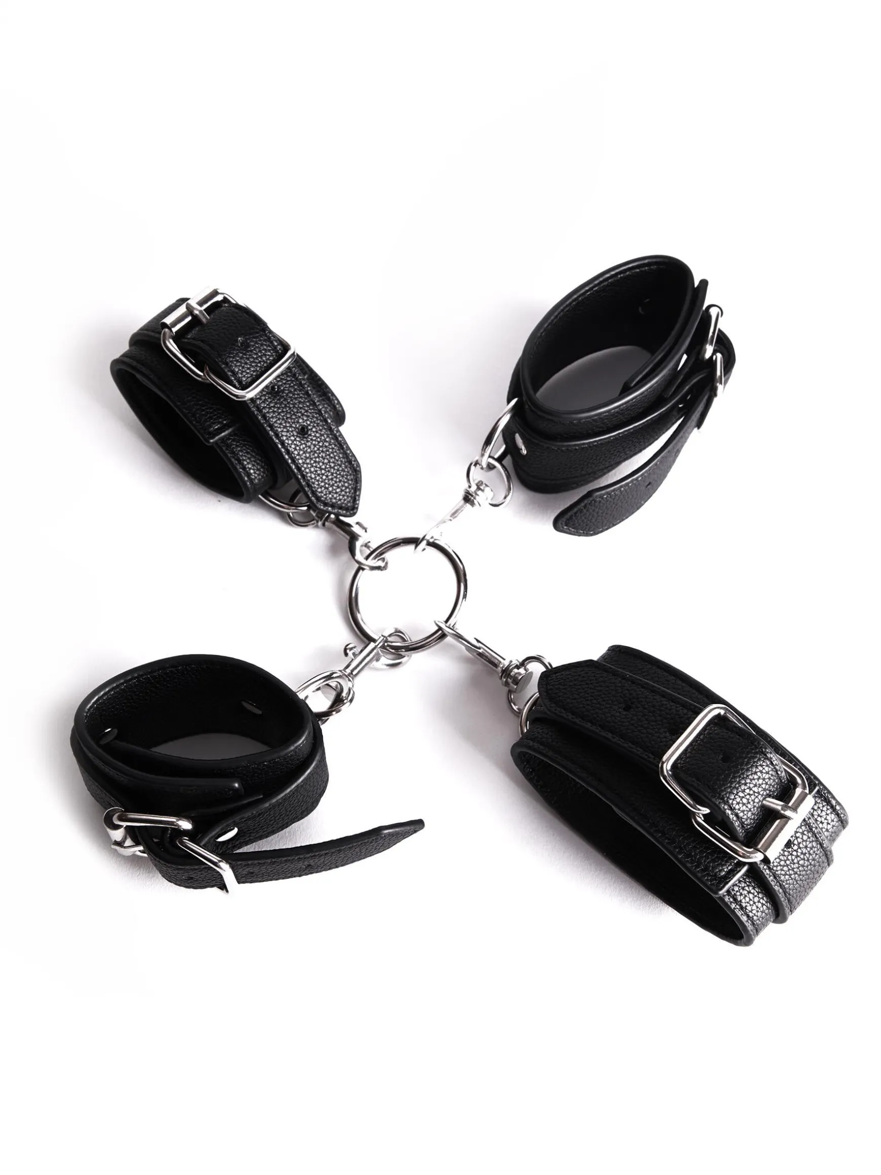 Adjustable PU Hogtie Bondage Restraints