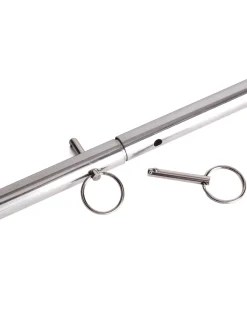 Adjustable Spreader Bar with Faux Leather Cuffs