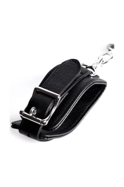 Adjustable Spreader Bar with Faux Leather Cuffs