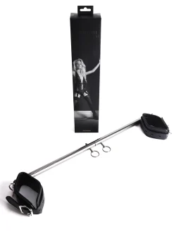 Adjustable Spreader Bar with Faux Leather Cuffs