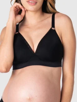 Ambition T-Shirt Nursing Bra - Black