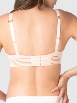 Ambition T-Shirt Nursing Bra - Nude 01