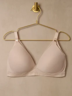 Ambition T-Shirt Nursing Bra - Nude 01