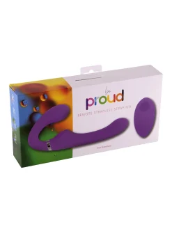 Be Proud Remote Control Strapless Vibrating Strap On