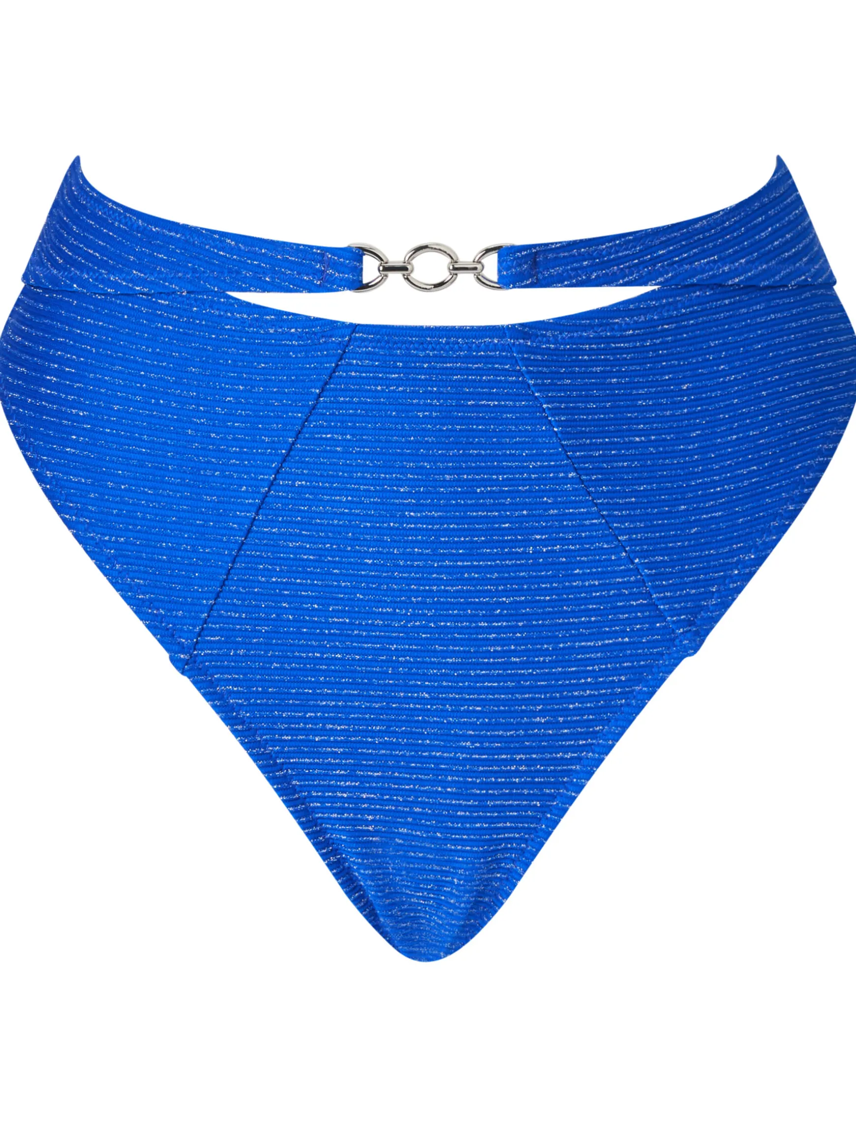 Bermuda Escape High Waist Bikini Bottom - Cobalt