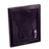 Black Lace Crotchless Thong with Removable Vibrating Bullet