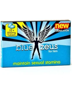 Blue Zeus Sexual Stamina Pill - 10 Pack