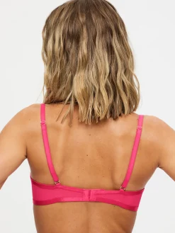 Bound By Love Non-Padded Balcony Bra - Mid Pink