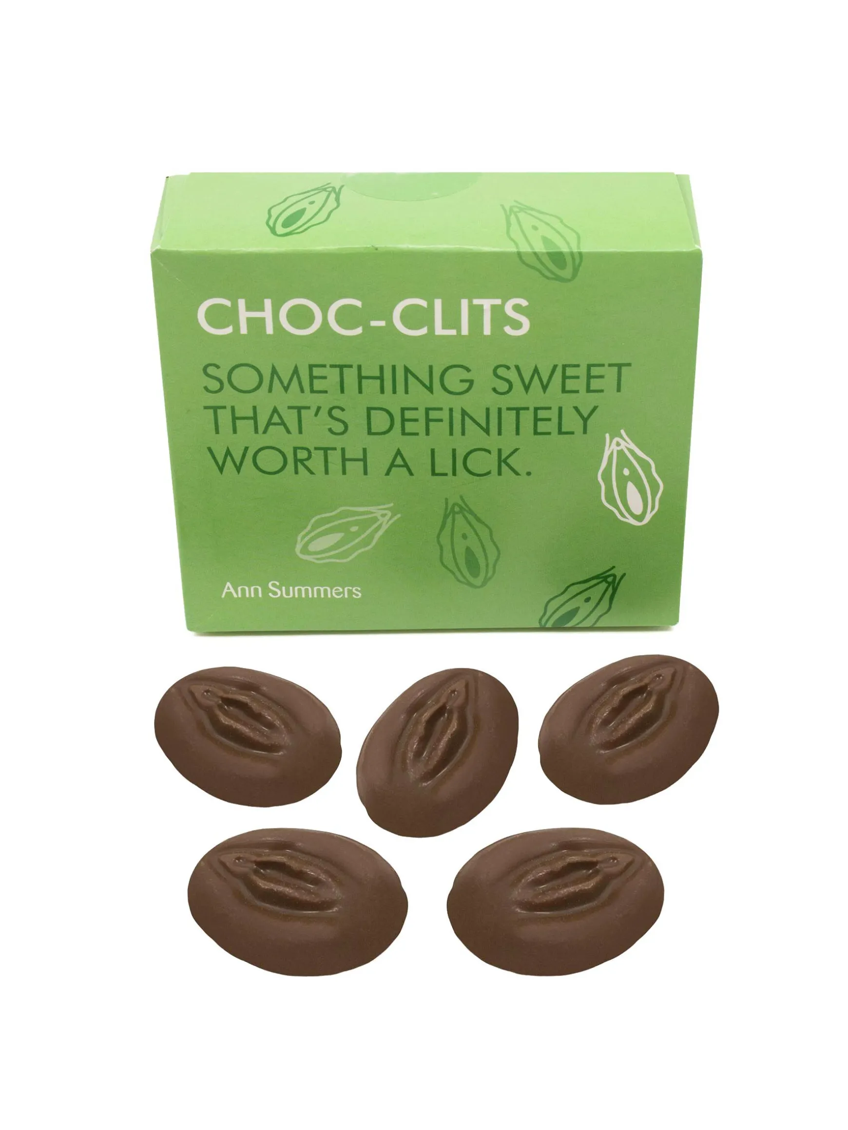 Choc Clits Milk Chocolate Rude Edible Sweets