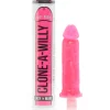 Clone A Willy Vibrating Kit Hot Pink