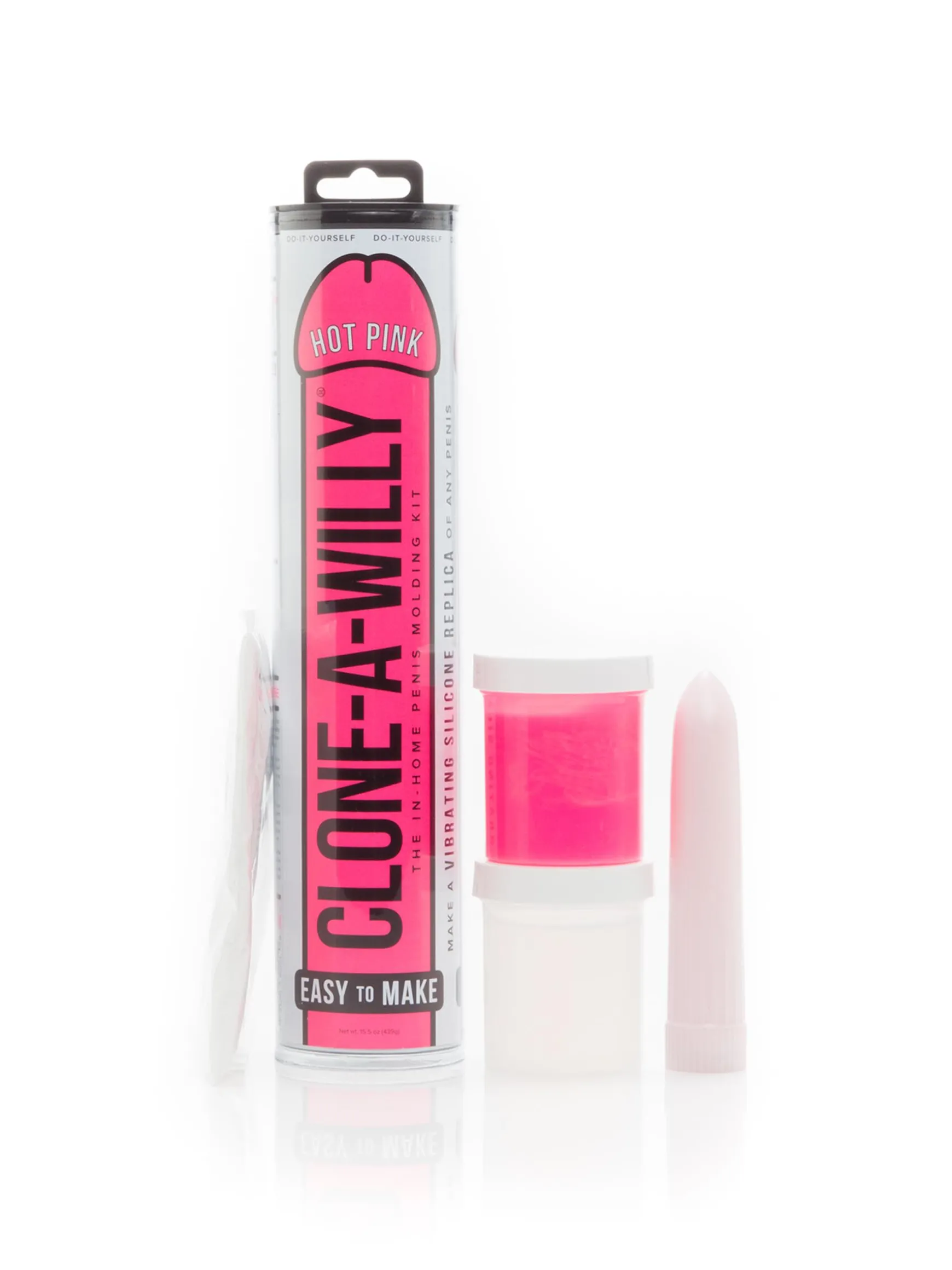 Clone A Willy Vibrating Kit Hot Pink
