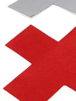 Cross Nipple Covers - Pack of 3
