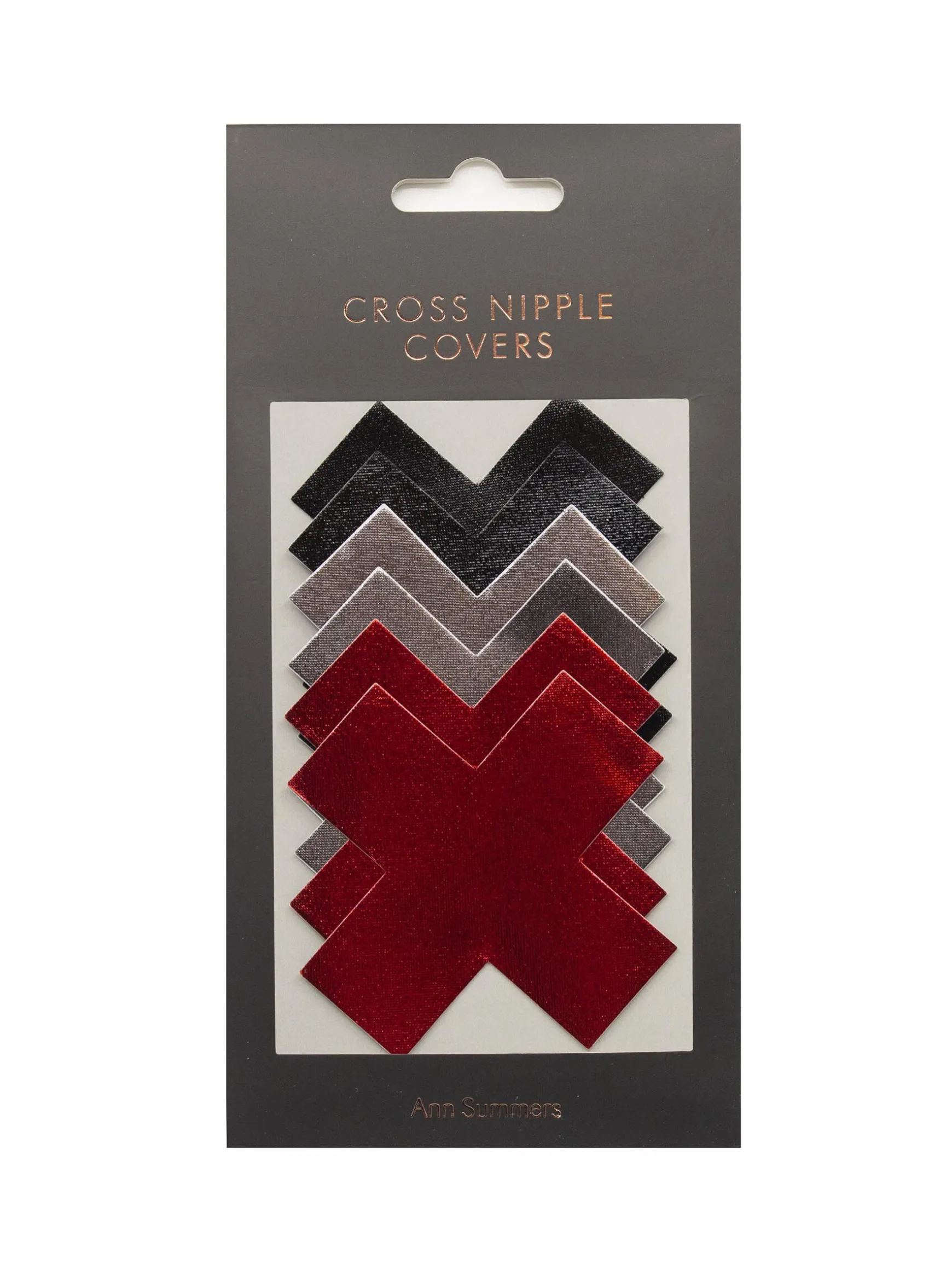 Cross Nipple Covers - Pack of 3