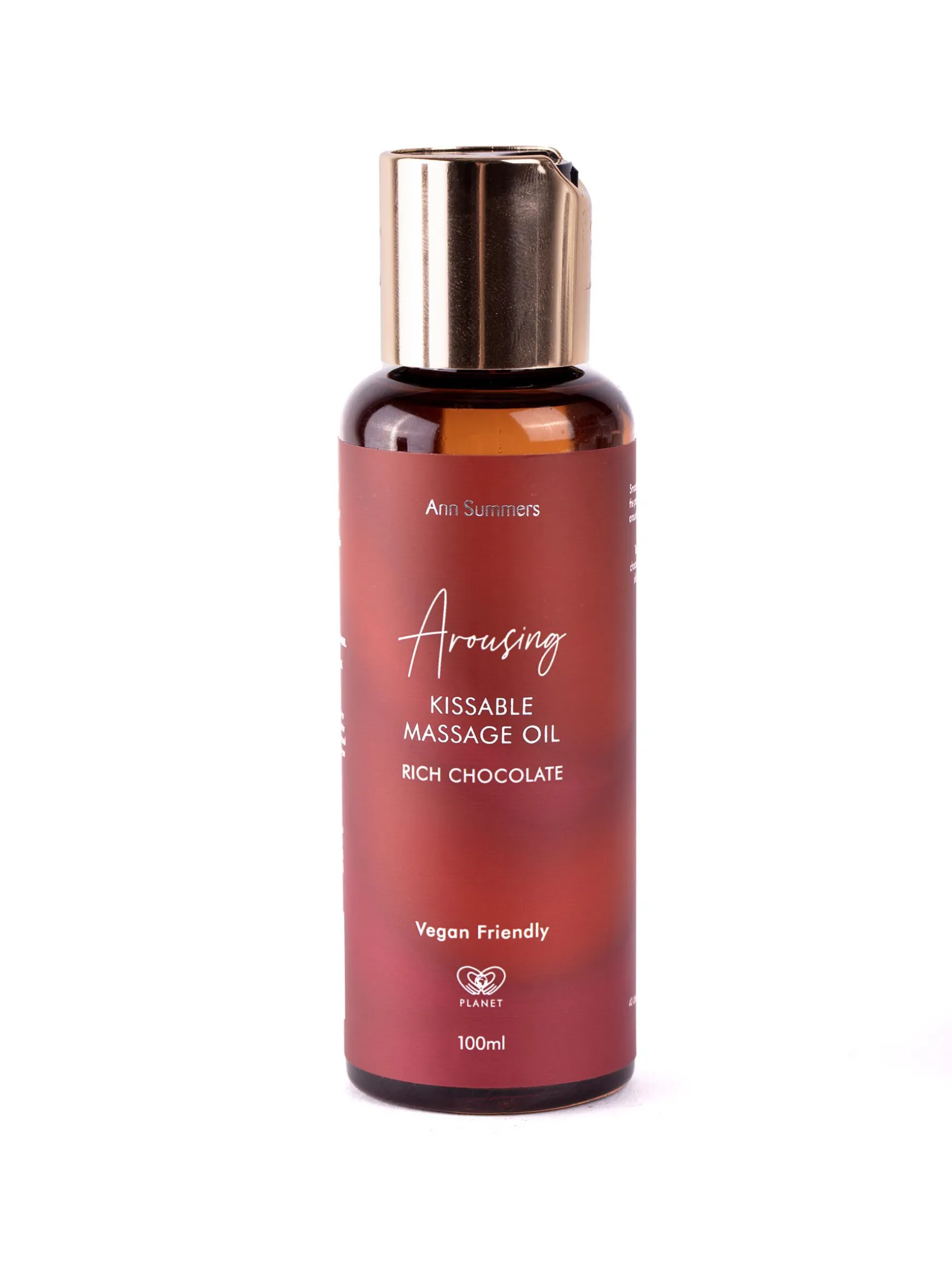 Dark Cherry & Chocolate Luxury Flavoured Kissable Massage Oil 100ml