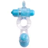 Double Vibrating Super Stretch Couples Cock Ring with Removable Bullet