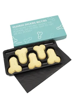 Dunkin' Dickies Shortbread Biscuits Rude Edible Sweets