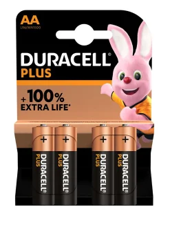 Duracell Plus AA x 4