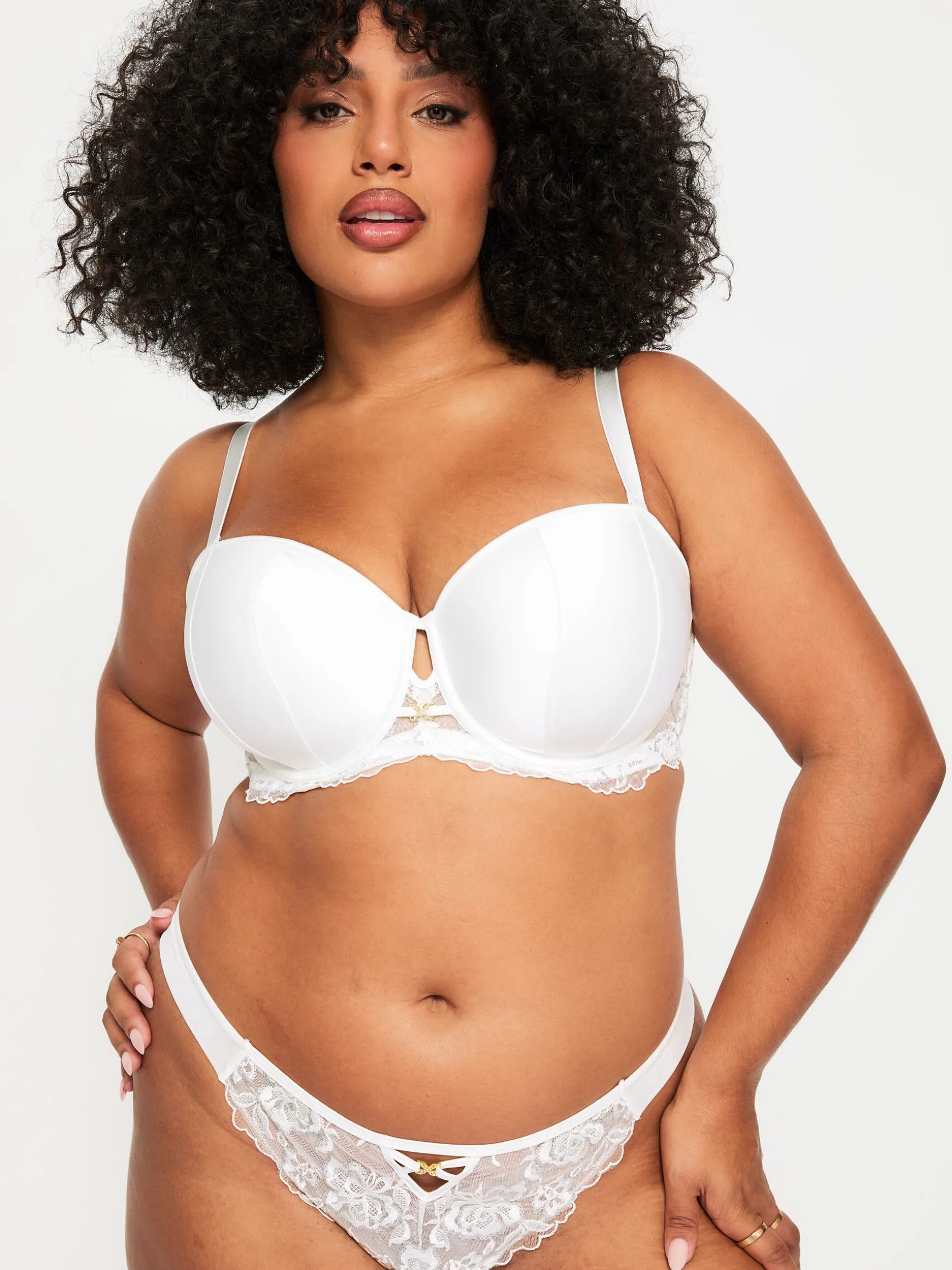 Endless Attraction Fuller Bust Padded Multiway Bra - Ivory