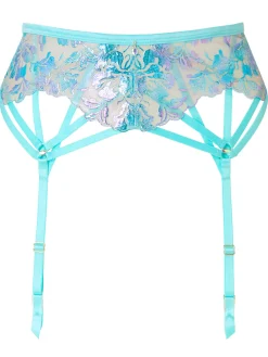 Euphoric Waspie Suspender - Aqua