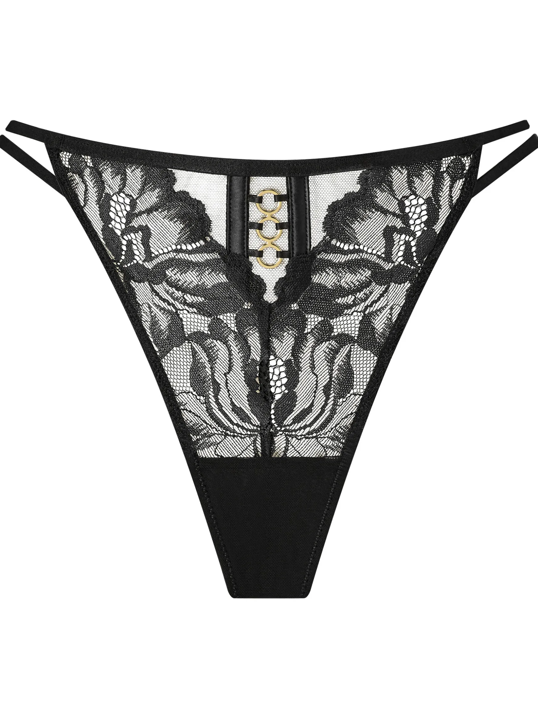 Ever Yours Lace G-String - Black