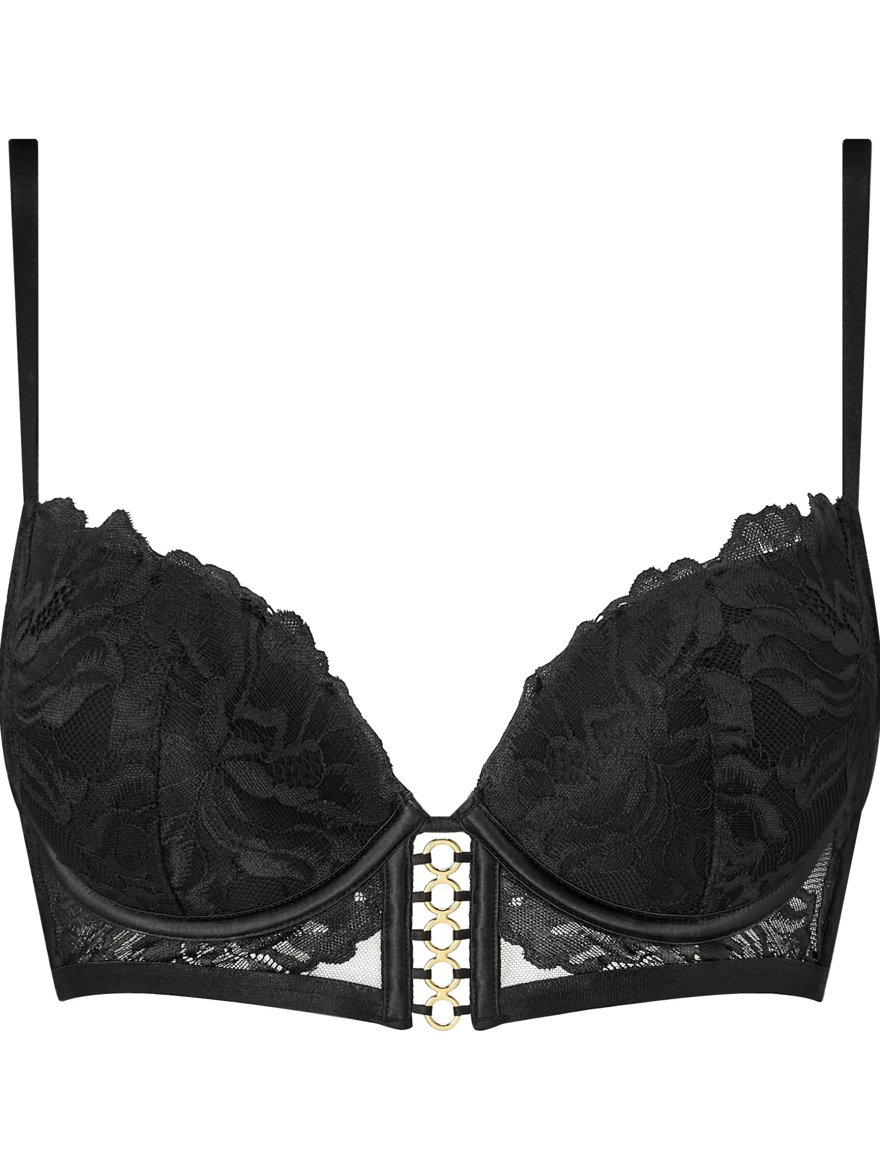 Ever Yours Lace Padded Plunge Bra