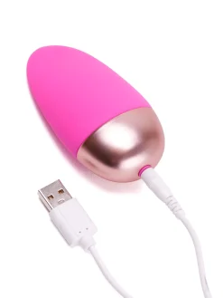 Flicker Pebble Silicone Waterproof Clitoral Vibrator