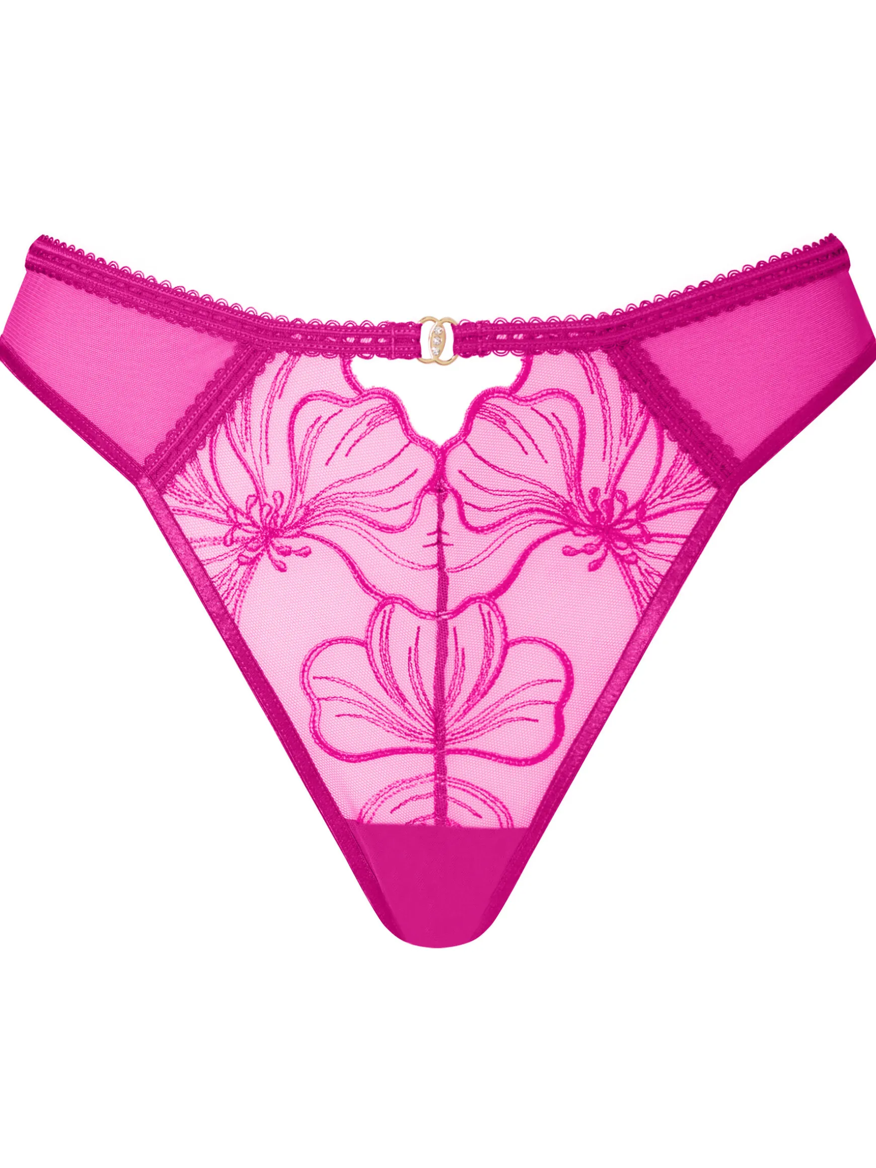 Floral Fling Brazilian - Mid Pink