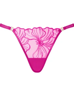 Floral Fling String - Mid Pink
