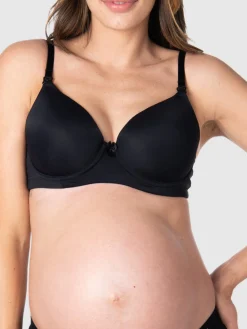 Forever Yours Nursing Bra - Black