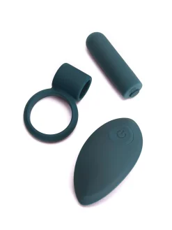 Fusion Remote Control Cock Ring with Removable Bullet Vibrator