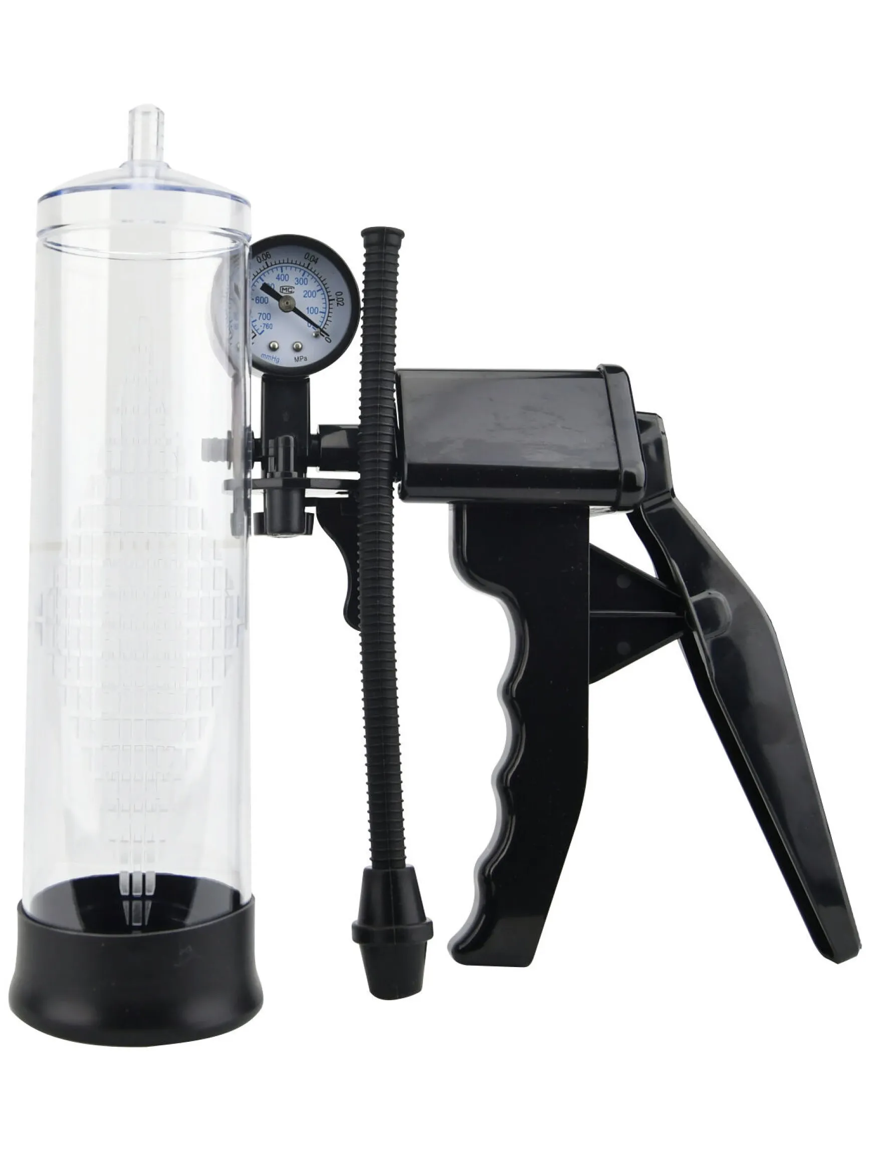 Gauge Pistol Grip Penis Pump