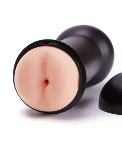 Hard Drive Double Penetration Realistic Waterproof Male Masturbator