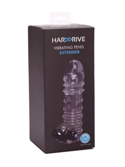 Hard Drive Super Stretch Penis Extender with Removable Bullet Vibrator