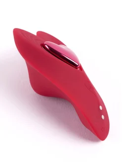 Heart Shaped Remote Control Magnetic Clitoral Knicker Vibrator
