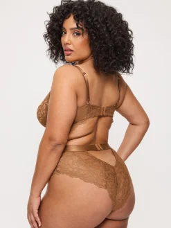 Hold Me Tight Lace Lingerie Body - Nude 03