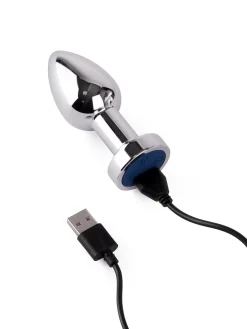 3.5 Inch Metal Vibrating Butt Plug
