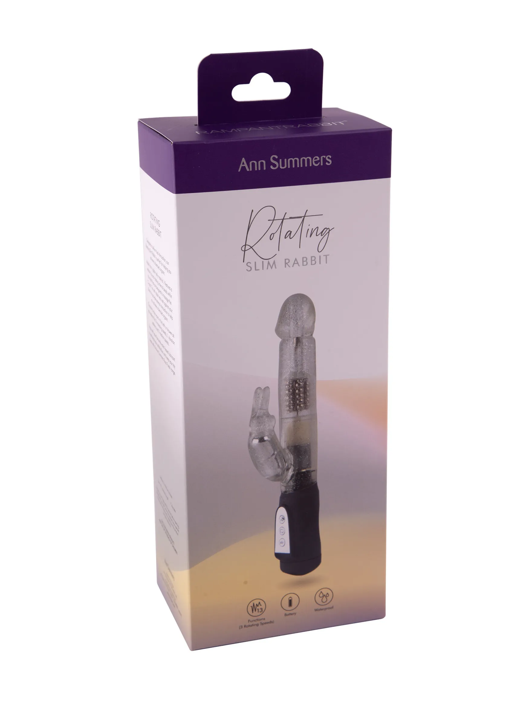 4.5 Inch Original Slim Rotating Rampant Rabbit Vibrator