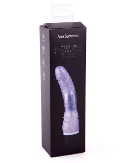 6 Inch Realistic Glitter Jelly Waterproof Vibrating Dildo
