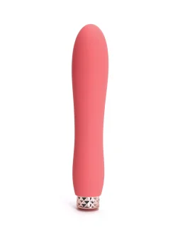 5 Inch Silicone Beginners Vibrator with Removable Bullet