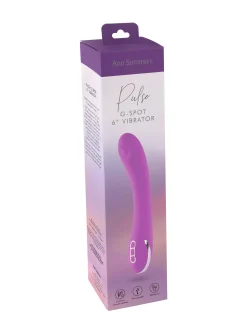 6 Inch Silicone Pulse G-Spot Vibrator