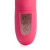 4.5 Inch Slim Rechargeable Silicone Rotating Bead Rabbit Vibrator