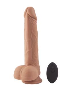 6 Inch Thrusting Remote Control Vibrating Dildo