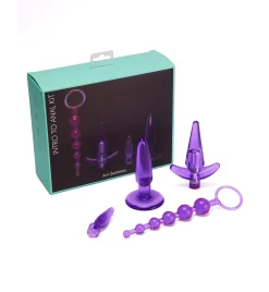 Intro to Anal Pleasure Waterproof 4 Piece Sex Toy Set