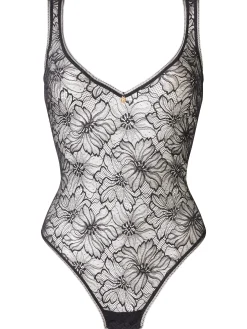 Knickerbox Alice Lace Lingerie Body - Black