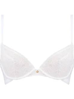 Knickerbox Alice Lace Non Padded Plunge Bra - White