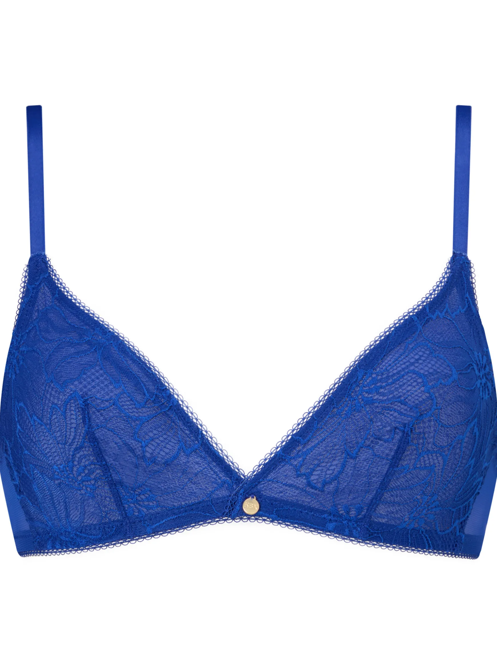 Knickerbox Alice Lace Triangle Bralette - Dark Green