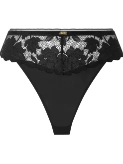 Knickerbox Dolly Lace Thong - Black